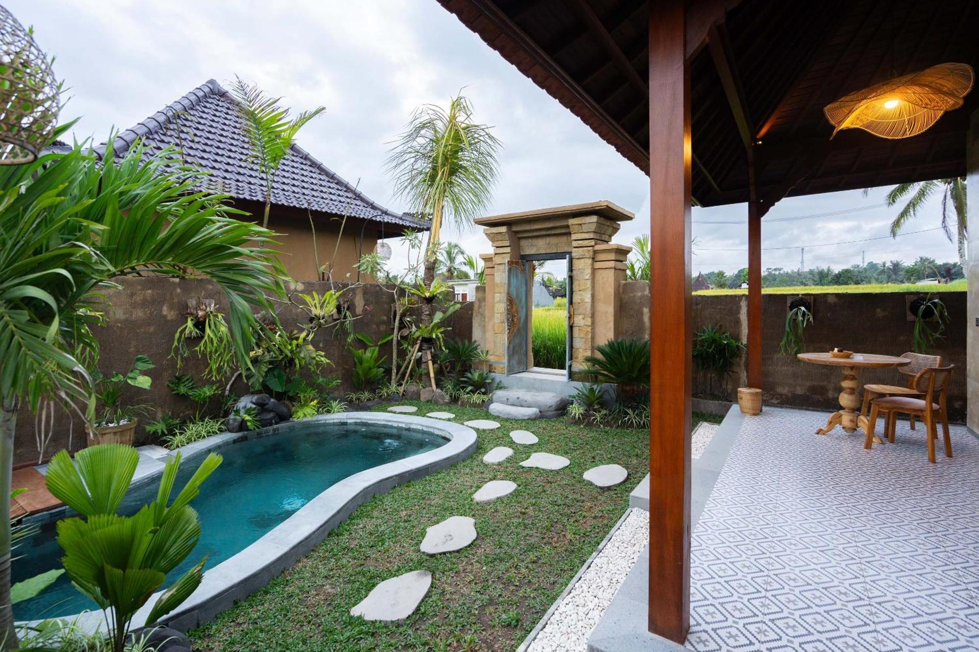 Sawah Sebatu Villa Ubud  Ngoại thất bức ảnh